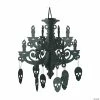 Buy ⭐ 17" Spooky Floral Chandelier Halloween Decoration ✔️