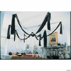 Promo ⭐ 20 Ft. Giant Hanging Spider Halloween Decoration 🛒