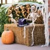 New ✔️ 3' Posable Skeleton 👍 Halloween Decoration ⭐