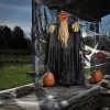 Flash Sale 🤩 5' 6" Standing Shaking Pumpkin Reaper Halloween Decoration ✔️
