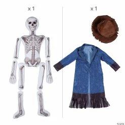 Halloween Home Decor Sales -Halloween Home Decor Sales 5 foot skeleton plush scarecrow outfit kit 3 pc 14113973 a01