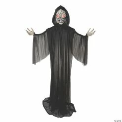 Buy ❤️ 7' Standing Animated Reaper Halloween Decoration ❤️ -Halloween Home Decor Sales 7 standing animated reaper halloween decoration13952147 a01