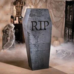 Buy 💯 Coffin Cardboard Stand-Up Halloween Decoration 💯