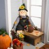 Outlet ⌛ Female Stuff-a-Scarecrow Halloween Decoration 🛒