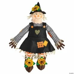 Outlet ⌛ Female Stuff-a-Scarecrow Halloween Decoration 🛒 -Halloween Home Decor Sales female stuff a scarecrow halloween decoration14114124 a02