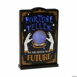 Cheapest ⭐ Fortune Teller LED Tabletop Sign 🛒 Halloween Decoration ⌛