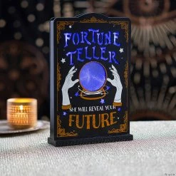 Cheapest ⭐ Fortune Teller LED Tabletop Sign 🛒 Halloween Decoration ⌛ -Halloween Home Decor Sales fortune teller led tabletop sign halloween decoration13952128 a02