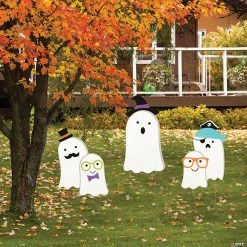 Cheap 🛒 Halloween Ghost Yard Sign Set - 3 Pc. ✨