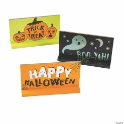 Flash Sale ❤️ Halloween Mini Signs 🥰 Halloween Decorations - 3 Pc. 🛒
