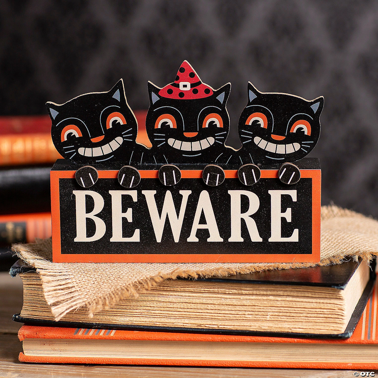 Promo β Halloween Vintage Black Cat Tabletop Sign π 1 Promo β Halloween Vintage Black Cat Tabletop Sign π