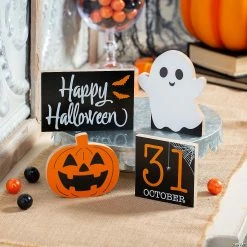 Flash Sale 👏 Halloween Wood Blocks 😉