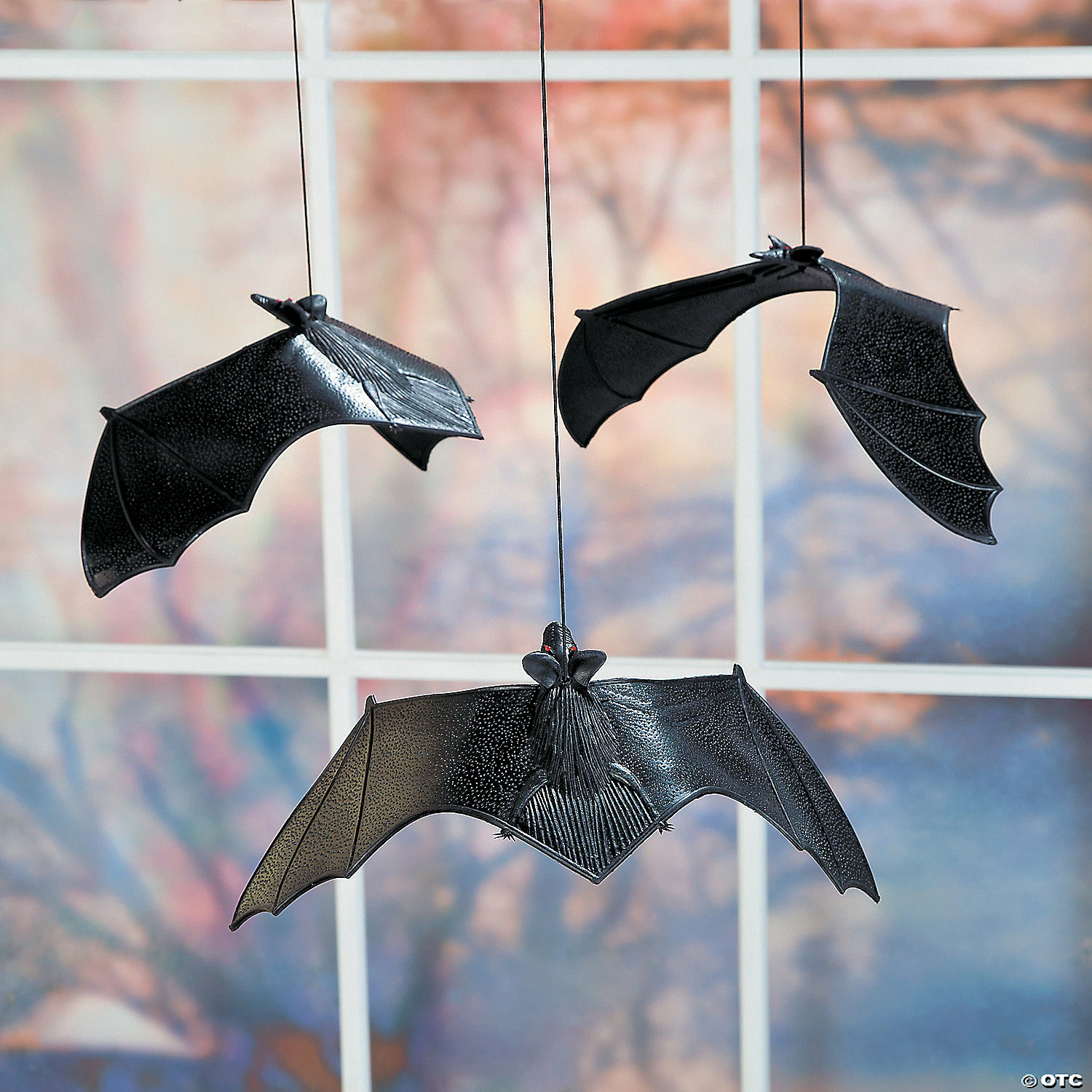 Best Sale β Hanging Bats Halloween Decorations - 12 Pc. 𧨠2 Best Sale β Hanging Bats Halloween Decorations - 12 Pc. 𧨠- Image 2