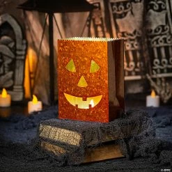 Discount 😍 Jack-O’-Lantern Tabletop Luminary 🥰 Halloween Decorations - 3 Pc. ⌛
