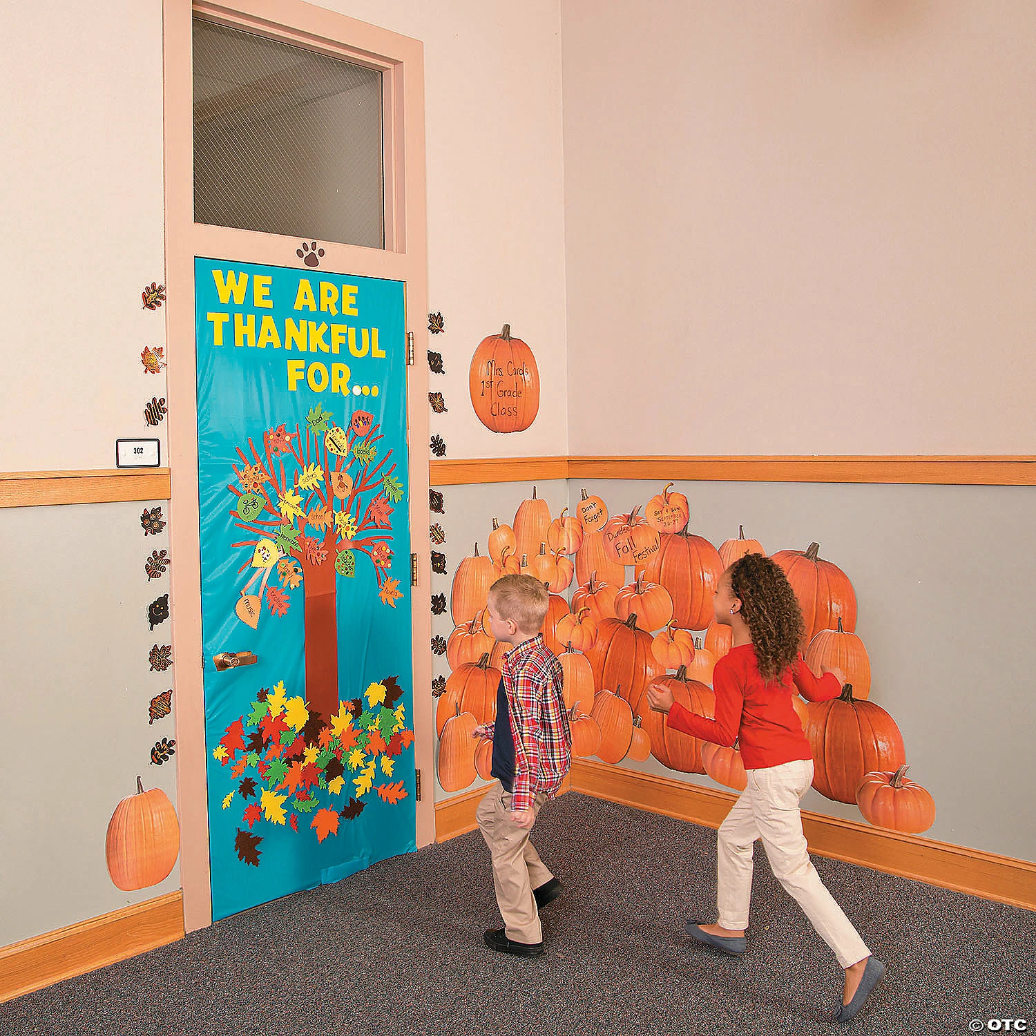 Budget π Jumbo Pumpkin Classroom Cutouts - 50 Pc. π 2 Budget π Jumbo Pumpkin Classroom Cutouts - 50 Pc. π - Image 2