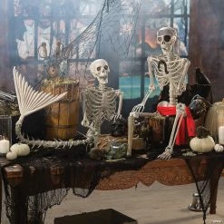 Buy ✔️ Life-Size Original Mermaid Skeleton 🥰 Halloween Decoration ❤️ -Halloween Home Decor Sales life size original mermaid skeleton halloween decoration13810898 a05