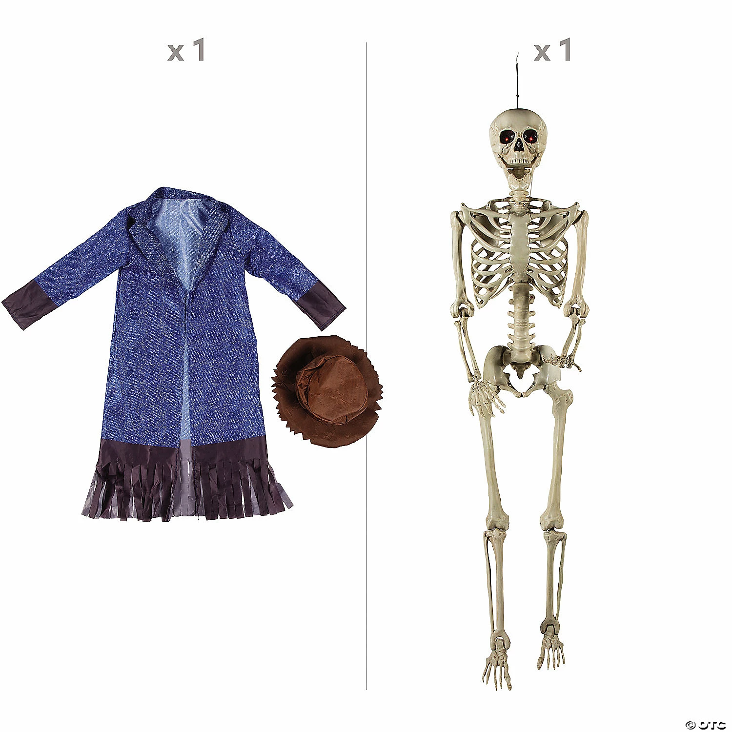 Best reviews of β€οΈ Life-Size Posable Skeleton with Scarecrow Outfit Kit - 3 Pc. π 2 Best reviews of β€οΈ Life-Size Posable Skeleton with Scarecrow Outfit Kit - 3 Pc. π - Image 2