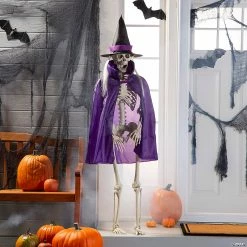 Top 10 ⌛ Life-Size Posable Skeleton with Witch Outfit Kit - 3 Pc. 🔥