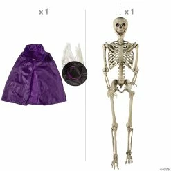 Halloween Home Decor Sales -Halloween Home Decor Sales life size posable skeleton with witch outfit kit 3 pc 14245177 a01