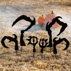 Best Sale π Monster Silhouette Yard Stakes π Halloween Decoration - 6 Pc. β€οΈ