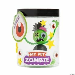 Budget ⭐ Pet Zombie in a Jar Craft Kit - Makes 6 😀