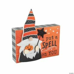 Budget 🔥 Put a Spell Gnome Wooden Block 🎁