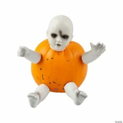 Flash Sale ❤️ Spooky Doll Pumpkin Poke-Ins ✨ Halloween Decoration - 5 Pc. ⌛ -Halloween Home Decor Sales spooky doll pumpkin poke ins halloween decoration 5 pc 14114149 a02