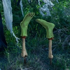 Brand new βοΈ Zombie Feet Yard Stakes Halloween Decorations - 2 Pc. π